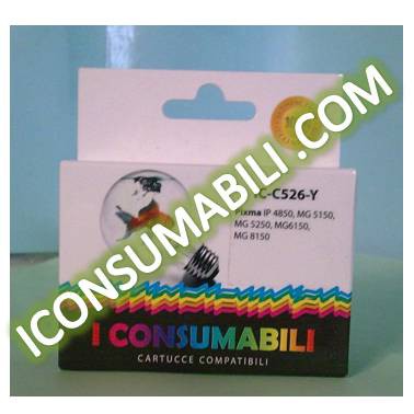 Iconsumabili Canon Compatibili CLI 526 Yellow